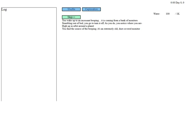 Ankyria running in a browser