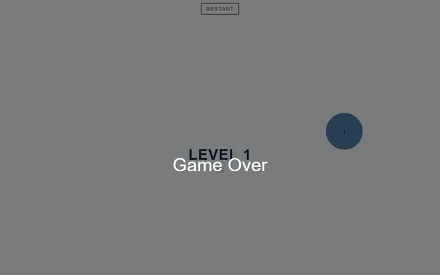 BubbleBust running in a browser