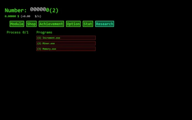 Calculator Evolution running in a browser