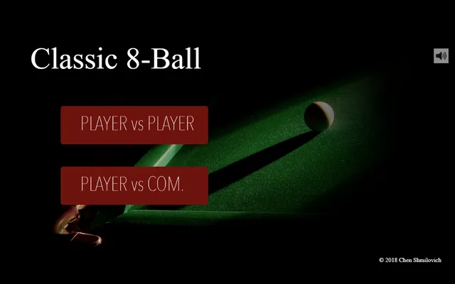 Classic Pool running in a browser