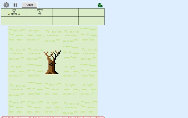 Ethereal Farm running in a browser