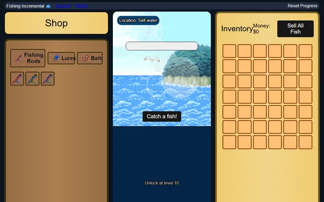 Fishing Incremental running in a browser