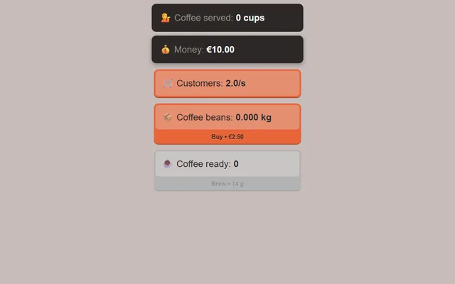 Grind running in a browser