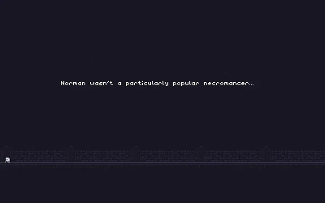 Norman the Necromancer running in a browser