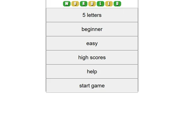 Wordled running in a browser