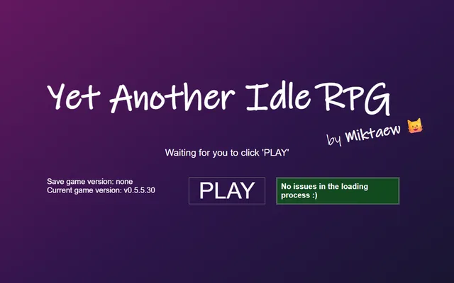Yet Another Idle RPG running in a browser